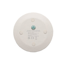 Carica l'immagine nel visualizzatore di Gallery, caricabatteria wireless da personalizzare in abs riciclato, tpe riciclato colore bianco_bianco 121702560 DET05