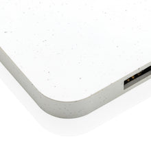 Carica l'immagine nel visualizzatore di Gallery, caricabatteria wireless da personalizzare in abs riciclato colore bianco_bianco 121702563 DET06