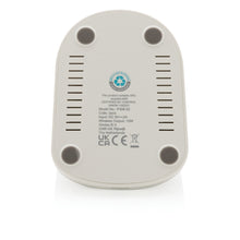 Carica l'immagine nel visualizzatore di Gallery, caricabatteria wireless da personalizzare in abs riciclato colore bianco_bianco 121702569 DET07