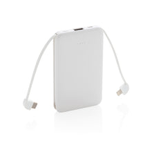 Carica l'immagine nel visualizzatore di Gallery, power bank da personalizzare in abs, tpe colore bianco_bianco 121703925 VAR02