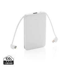 Carica l'immagine nel visualizzatore di Gallery, power bank da personalizzare in abs, tpe colore bianco_bianco 121703925 DET01