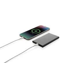 Carica l'immagine nel visualizzatore di Gallery, power bank personalizzati in lega di alluminio riciclato, abs riciclato colore nero_nero 121703959 DET03