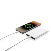 Carica l'immagine nel visualizzatore di Gallery, power bank stampati con logo in lega di alluminio riciclato, abs riciclato colore argento_argento 121703959 DET03