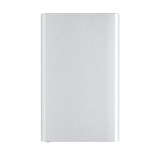 Carica l'immagine nel visualizzatore di Gallery, power bank stampati con logo in lega di alluminio riciclato, abs riciclato colore argento_argento 121703959 DET05