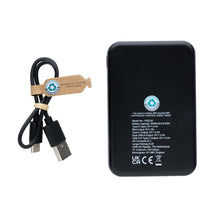 Carica l'immagine nel visualizzatore di Gallery, power bank personalizzati in abs riciclato colore nero_nero 121703978 DET05