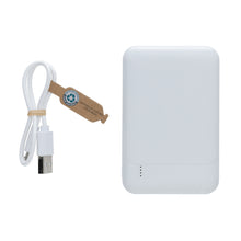 Carica l'immagine nel visualizzatore di Gallery, power bank da personalizzare in abs riciclato colore bianco_bianco 121703978 DET04