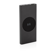 Carica l'immagine nel visualizzatore di Gallery, power bank da personalizzare in alluminio riciclato, abs riciclato colore grigio_grigio 121703982 DET03