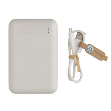 Carica l'immagine nel visualizzatore di Gallery, power bank da personalizzare in abs riciclato, tpe riciclato colore bianco_bianco 121703983 DET07