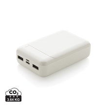 Carica l'immagine nel visualizzatore di Gallery, power bank da personalizzare in abs riciclato, tpe riciclato colore bianco_bianco 121703983 DET01