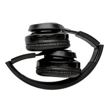 Carica l'immagine nel visualizzatore di Gallery, cuffie bluetooth personalizzate in abs, silicone colore nero_nero 121704344 DET04