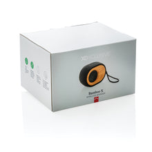 Carica l'immagine nel visualizzatore di Gallery, casse speaker bluetooth personalizzate in bambù, poliestere colore nero_nero 121704517 DET06