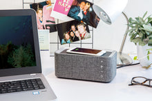 Carica l'immagine nel visualizzatore di Gallery, casse speaker bluetooth personalizzate in abs, poliestere colore grigio_grigio 121704524 DET09