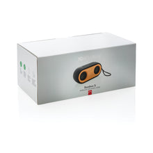 Carica l'immagine nel visualizzatore di Gallery, casse speaker bluetooth personalizzate in bambù, poliestere colore nero_nero 121704528 DET06