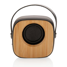 Carica l'immagine nel visualizzatore di Gallery, casse speaker bluetooth personalizzate in abs, bambù colore nero_nero 121704575 DET04
