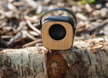 Carica l'immagine nel visualizzatore di Gallery, casse speaker bluetooth personalizzate in abs, bambù colore nero_nero 121704575 DET07