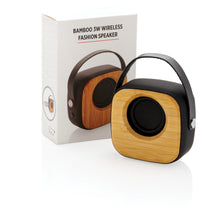 Carica l'immagine nel visualizzatore di Gallery, casse speaker bluetooth personalizzate in abs, bambù colore nero_nero 121704575 DET09