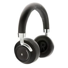 Carica l'immagine nel visualizzatore di Gallery, cuffie bluetooth personalizzate in abs, pu colore nero_nero 121704585 DET03