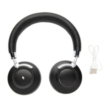 Carica l'immagine nel visualizzatore di Gallery, cuffie bluetooth personalizzate in abs, pu colore nero_nero 121704585 DET05