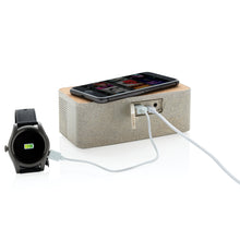 Carica l'immagine nel visualizzatore di Gallery, casse speaker bluetooth stampate con logo in paglia di grano, abs colore cachi_verde scuro 121704588 DET04