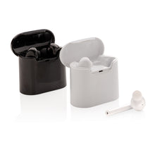 Carica l'immagine nel visualizzatore di Gallery, auricolari wireless da personalizzare in abs colore bianco_bianco 121704618 DET07