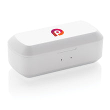 Carica l'immagine nel visualizzatore di Gallery, auricolari wireless da personalizzare in abs colore bianco_bianco 121704621 DET05