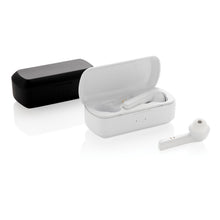 Carica l'immagine nel visualizzatore di Gallery, auricolari wireless da personalizzare in abs colore bianco_bianco 121704621 DET08