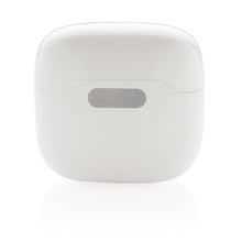 Carica l'immagine nel visualizzatore di Gallery, auricolari wireless da personalizzare in abs, silicone colore bianco_bianco 121704624 DET06