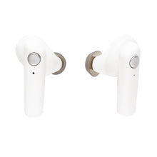 Carica l'immagine nel visualizzatore di Gallery, auricolari wireless da personalizzare in abs, silicone colore bianco_bianco 121704624 DET07