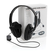 Carica l'immagine nel visualizzatore di Gallery, cuffie con filo personalizzate in abs, tpe colore nero_nero 121704632 DET09