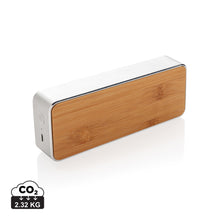 Carica l'immagine nel visualizzatore di Gallery, casse speaker bluetooth personalizzate in metallo, bambù colore grigio_grigio 121704638 DET01