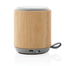 Carica l'immagine nel visualizzatore di Gallery, casse speaker bluetooth stampate con logo in abs, bambù colore marrone_marrone 121704654 DET05