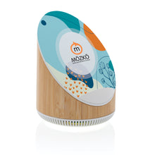 Carica l'immagine nel visualizzatore di Gallery, casse speaker bluetooth stampate con logo in abs, bambù colore marrone_marrone 121704661 DET09