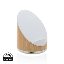 Carica l'immagine nel visualizzatore di Gallery, casse speaker bluetooth stampate con logo in abs, bambù colore marrone_marrone 121704661 DET01