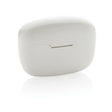 Carica l'immagine nel visualizzatore di Gallery, auricolari wireless da personalizzare in abs riciclato, silicone colore bianco_bianco 121704675 DET03