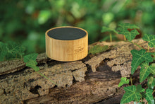 Carica l'immagine nel visualizzatore di Gallery, casse speaker bluetooth personalizzate in fsc® bambù, abs riciclato colore nero_nero 121704676 DET09