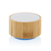 Carica l'immagine nel visualizzatore di Gallery, casse speaker bluetooth da personalizzare in fsc® bambù, abs riciclato colore bianco_bianco 121704676 VAR02