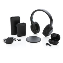 Carica l'immagine nel visualizzatore di Gallery, auricolari wireless personalizzati in abs riciclato, tpe riciclato colore nero_nero 121704684 DET08