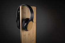 Carica l'immagine nel visualizzatore di Gallery, cuffie bluetooth personalizzate in abs riciclato, fsc® bambù colore nero_nero 121704685 DET09