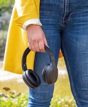 Carica l'immagine nel visualizzatore di Gallery, cuffie bluetooth personalizzate in abs riciclato, pu riciclato colore nero_nero 121704696 DET08
