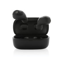 Carica l'immagine nel visualizzatore di Gallery, auricolari wireless personalizzati in abs riciclato, pu colore nero_nero 121704698 DET02