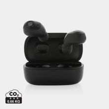 Carica l'immagine nel visualizzatore di Gallery, auricolari wireless personalizzati in abs riciclato, pu colore nero_nero 121704698 DET01