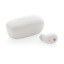 Carica l'immagine nel visualizzatore di Gallery, auricolari wireless da personalizzare in abs riciclato, pu colore bianco_bianco 121704698 DET04