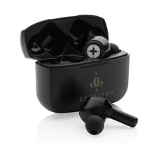 Carica l'immagine nel visualizzatore di Gallery, auricolari wireless personalizzati in abs riciclato colore nero_nero 121704700 DET09