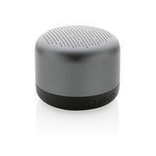 Carica l'immagine nel visualizzatore di Gallery, casse speaker bluetooth personalizzate in abs riciclato, alluminio riciclato colore grigio_grigio 121704704 DET02