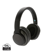 Carica l'immagine nel visualizzatore di Gallery, cuffie bluetooth personalizzate in abs riciclato, alluminio riciclato colore grigio_grigio 121704705 DET01