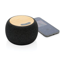Carica l'immagine nel visualizzatore di Gallery, casse speaker bluetooth personalizzate in abs riciclato, fsc® bambù colore carbon-fossile_grigio 121704711 DET03
