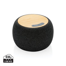Carica l'immagine nel visualizzatore di Gallery, casse speaker bluetooth personalizzate in abs riciclato, fsc® bambù colore carbon-fossile_grigio 121704711 DET01