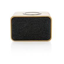 Carica l'immagine nel visualizzatore di Gallery, casse speaker bluetooth stampate con logo in fsc® bambù, abs riciclato colore marrone_marrone 121704713 DET05
