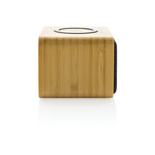 Carica l'immagine nel visualizzatore di Gallery, casse speaker bluetooth stampate con logo in fsc® bambù, abs riciclato colore marrone_marrone 121704713 DET06