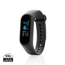 Carica l'immagine nel visualizzatore di Gallery, bracciali activity tracker personalizzati in tpu, abs colore nero_nero 121704796 DET01